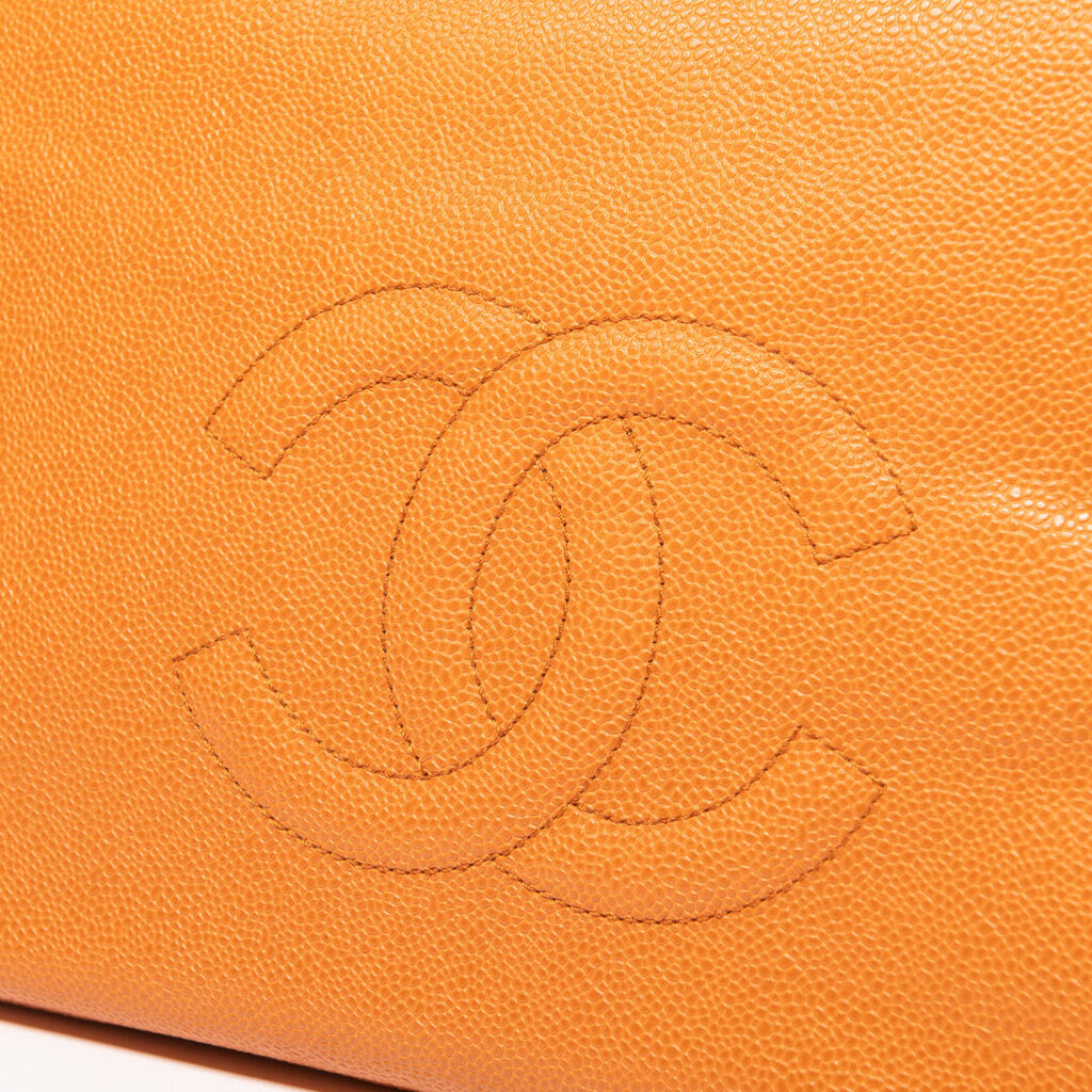 Chanel Orange Timeless Tote