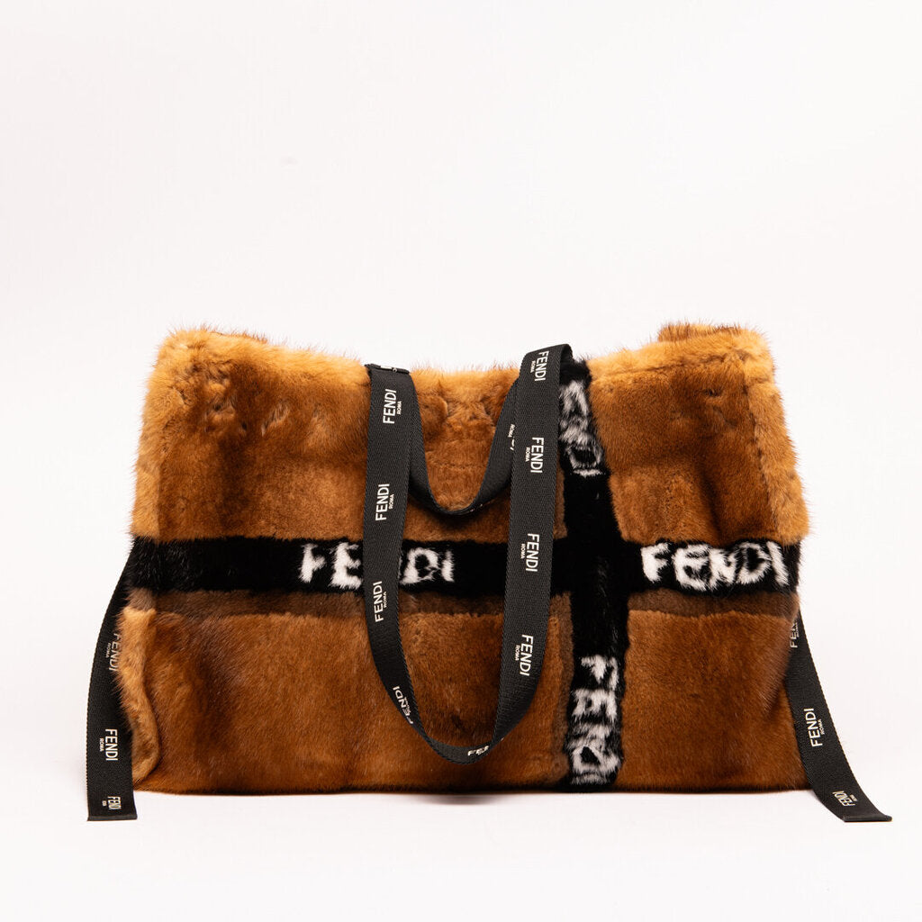 Fendi Mink Runway Fur X-Tote (2023)