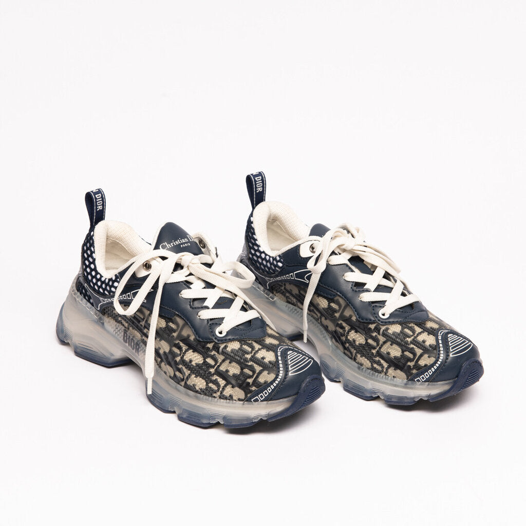 Christian Dior Navy Oblique Vibe Sneaker