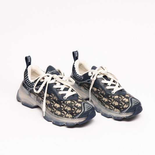 Christian Dior Navy Oblique Vibe Sneaker