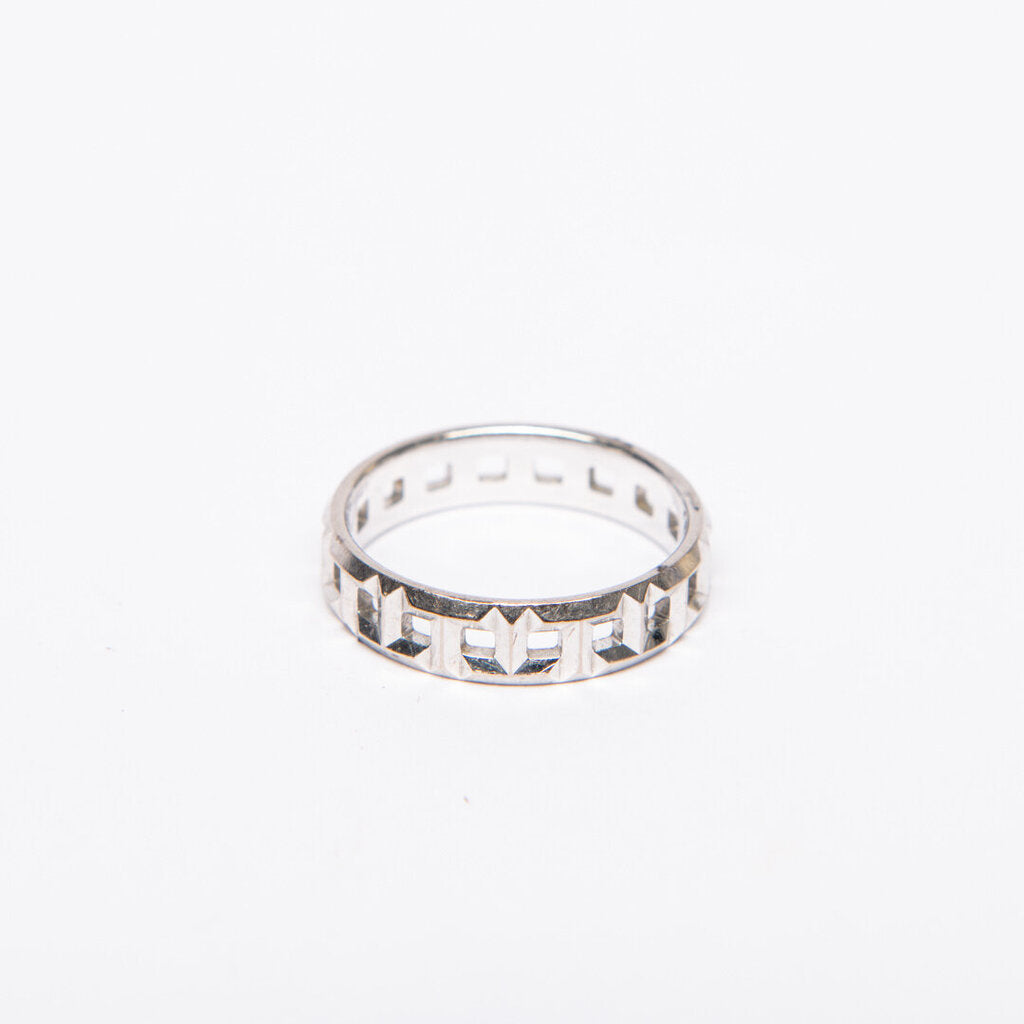 Tiffany & Co 18k WG Narrow T True Ring
