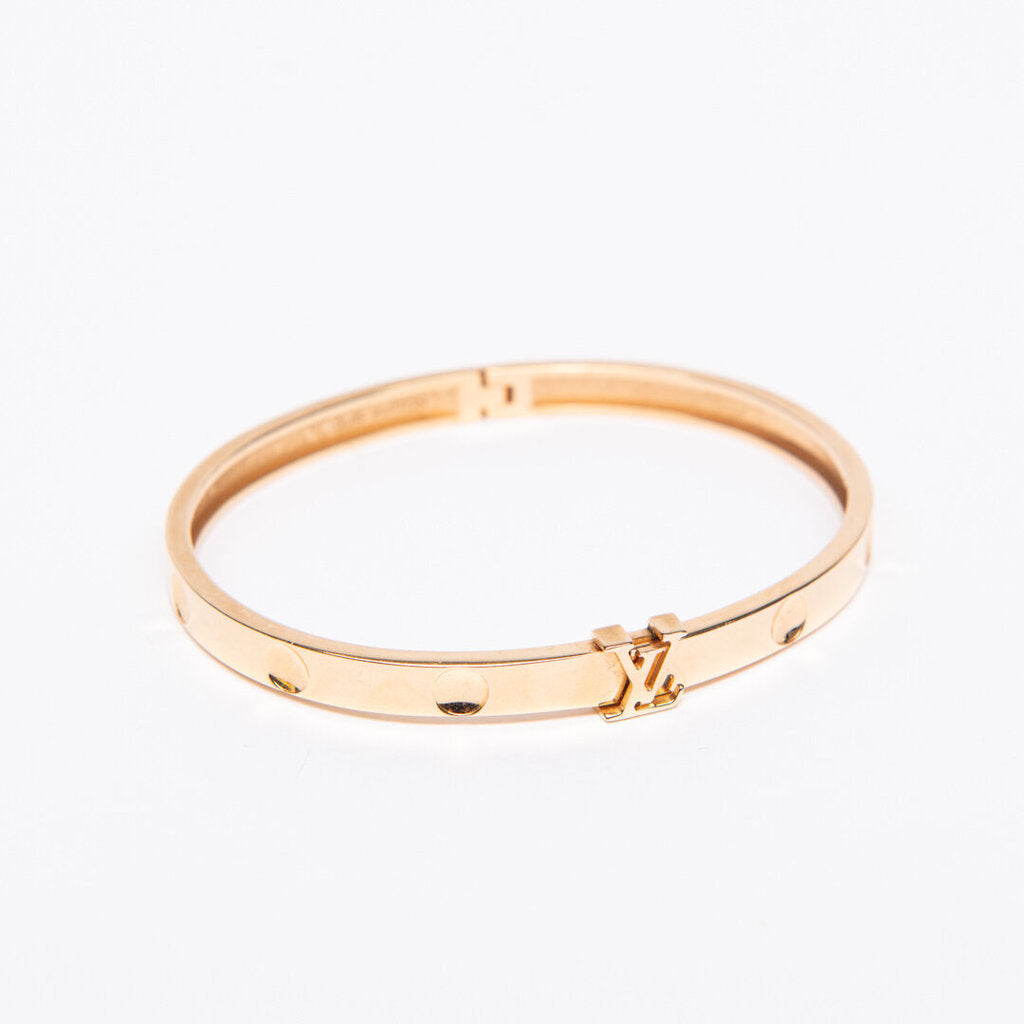 Louis Vuitton 18krg Empreinte Bangle Bracelet