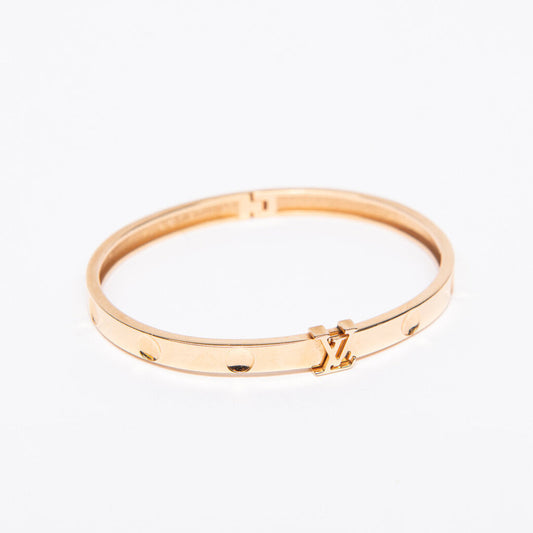 Louis Vuitton 18krg Empreinte Bangle Bracelet