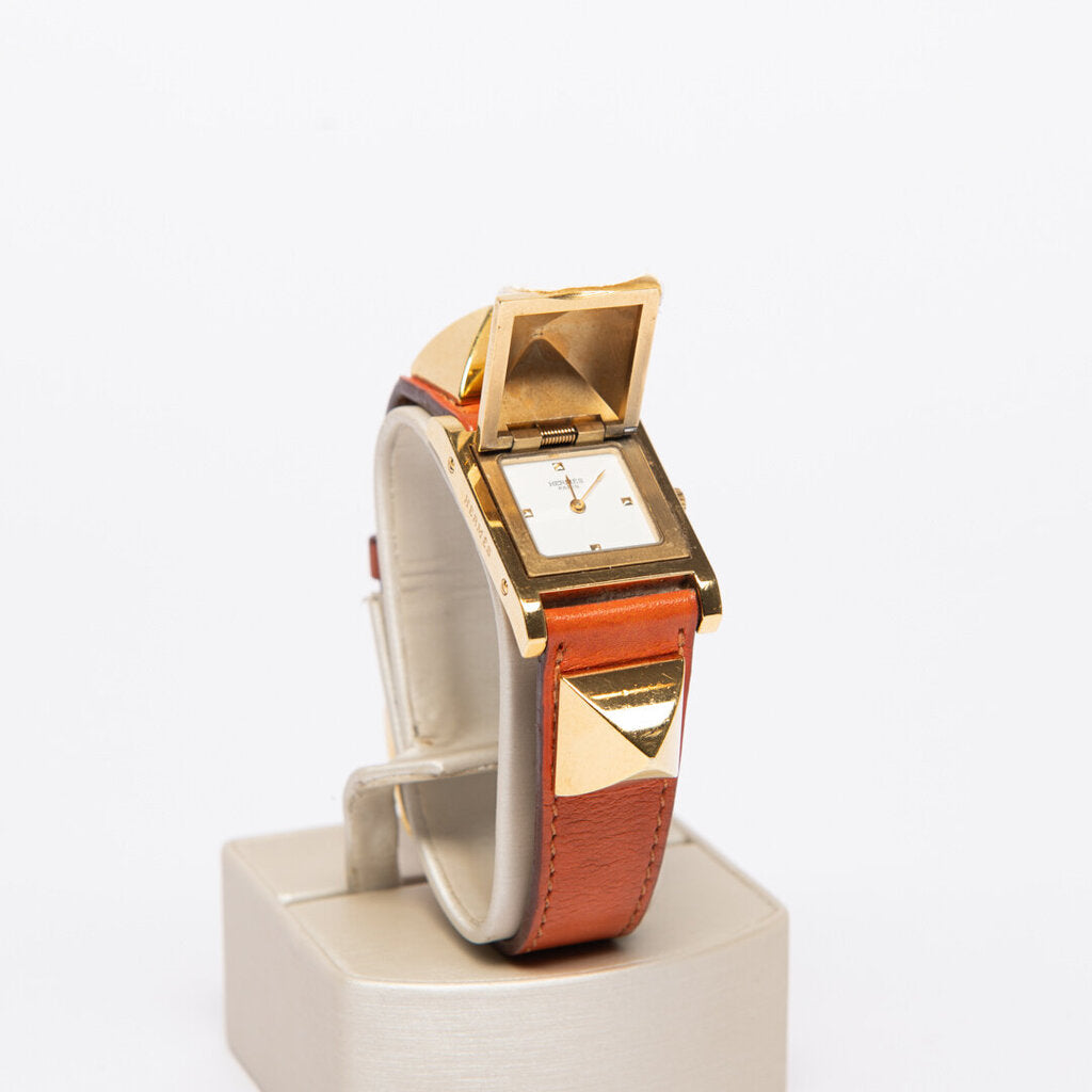 Hermes Orange Medor 23mm Watch