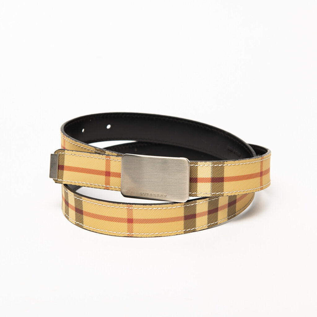 Burberry Nova Check Belt (80 CM)