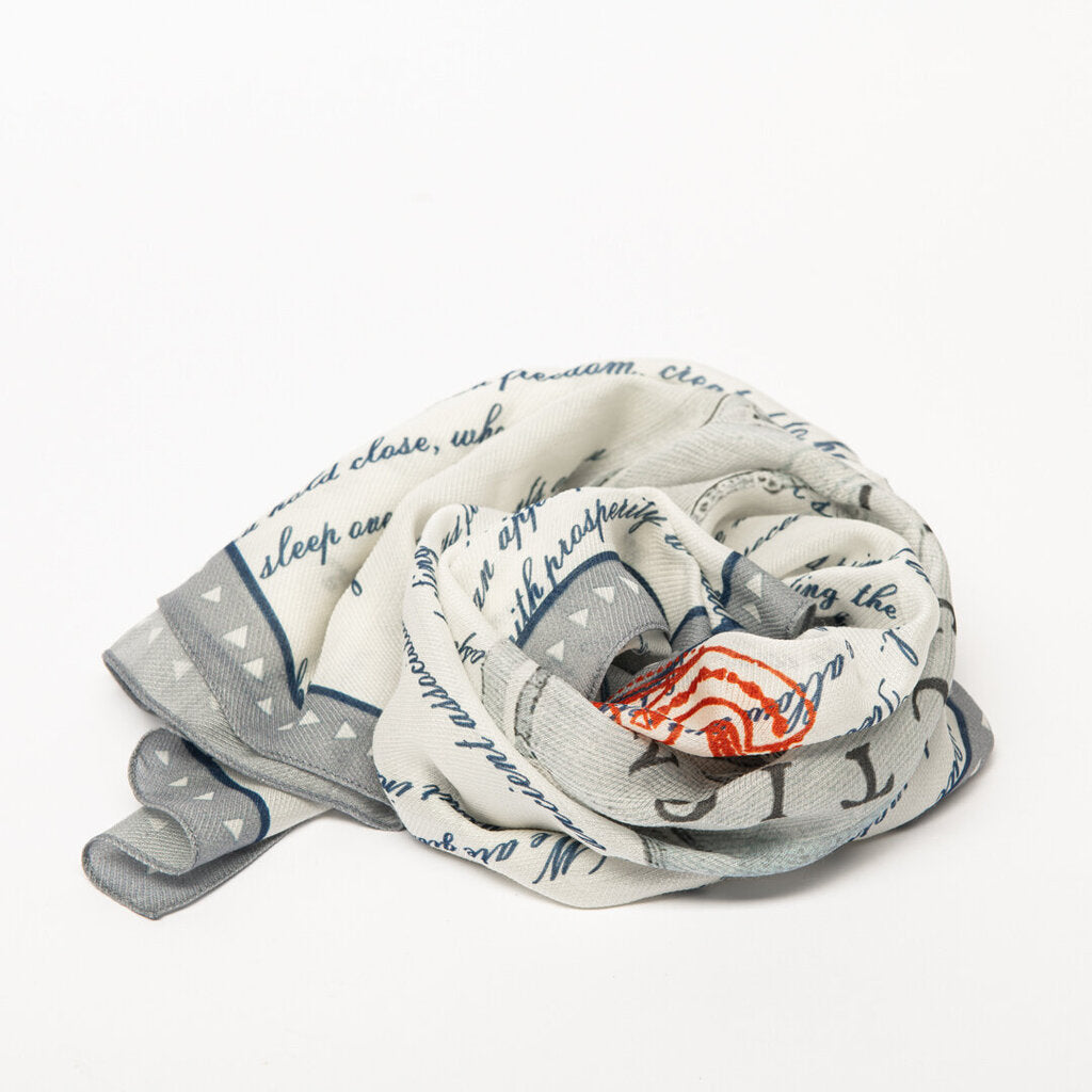 Foundrae Newpaper Scarf