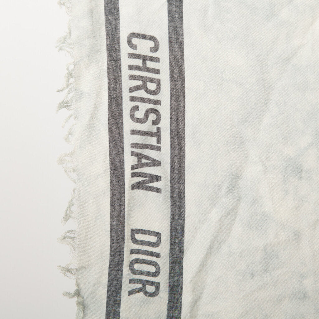 Dior Tie Dye Cotton Scarf