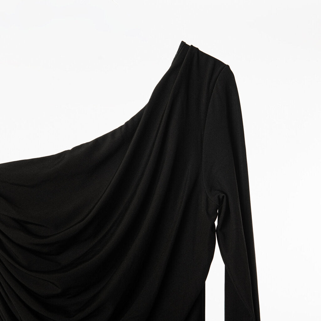 Chiara Boni Black One Shoulder