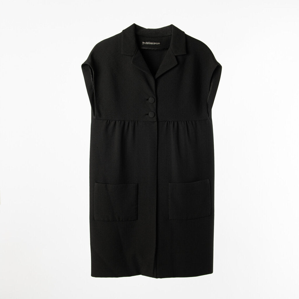 Balenciaga Black Re-Edition Design Shift Dress