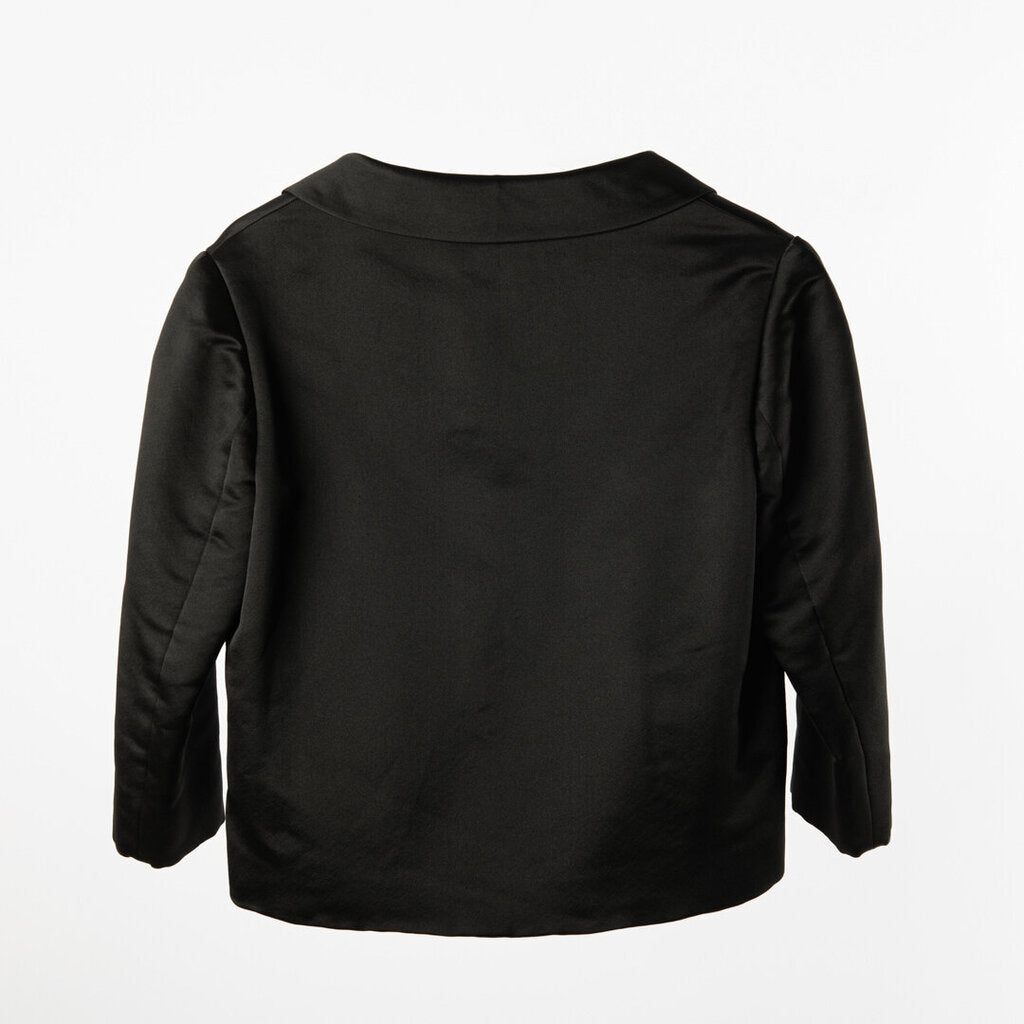 James Galanos Couture Silk Cropped Jacket (1961)