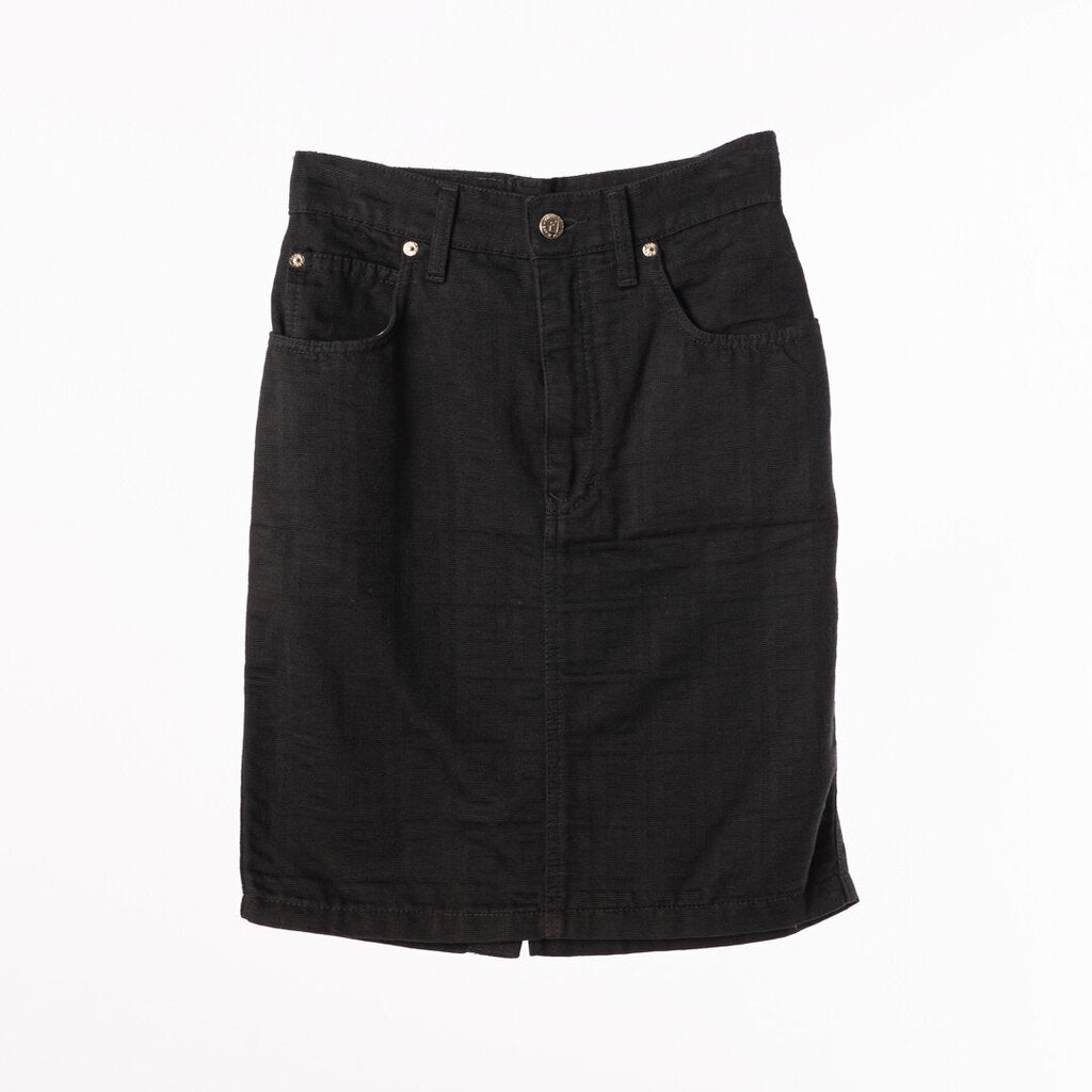 Fendi Black Mini Skirt