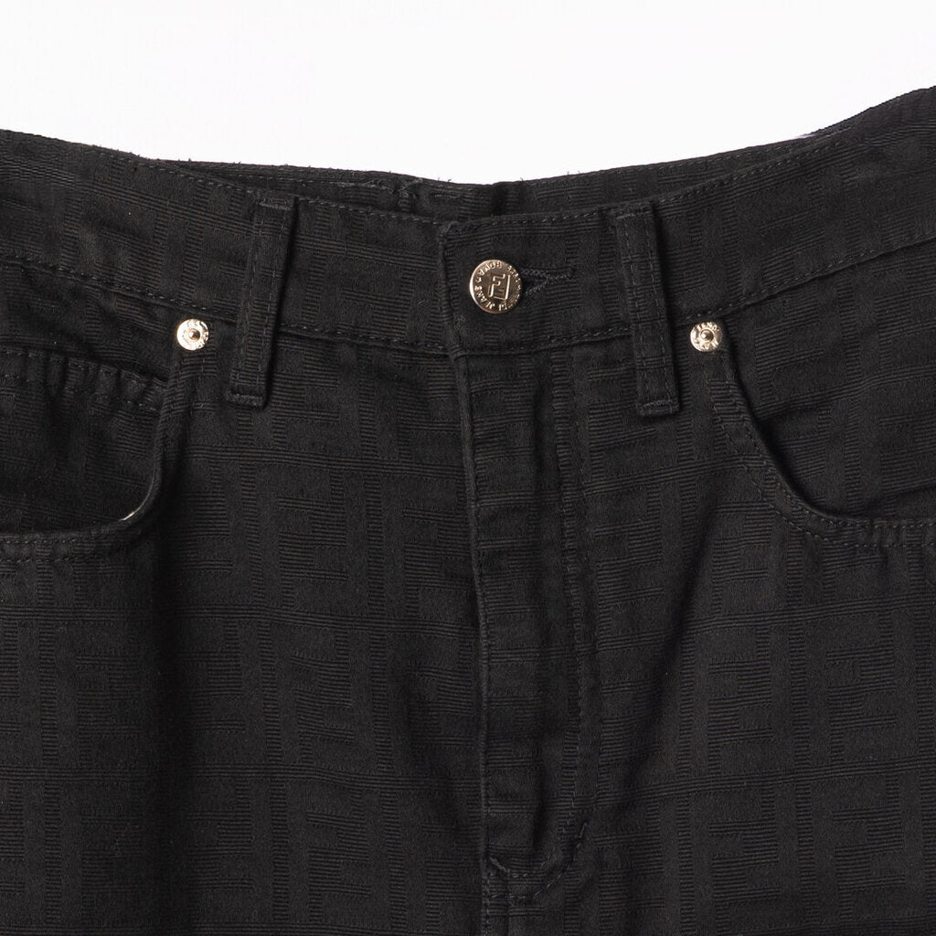 Fendi Black Mini Skirt