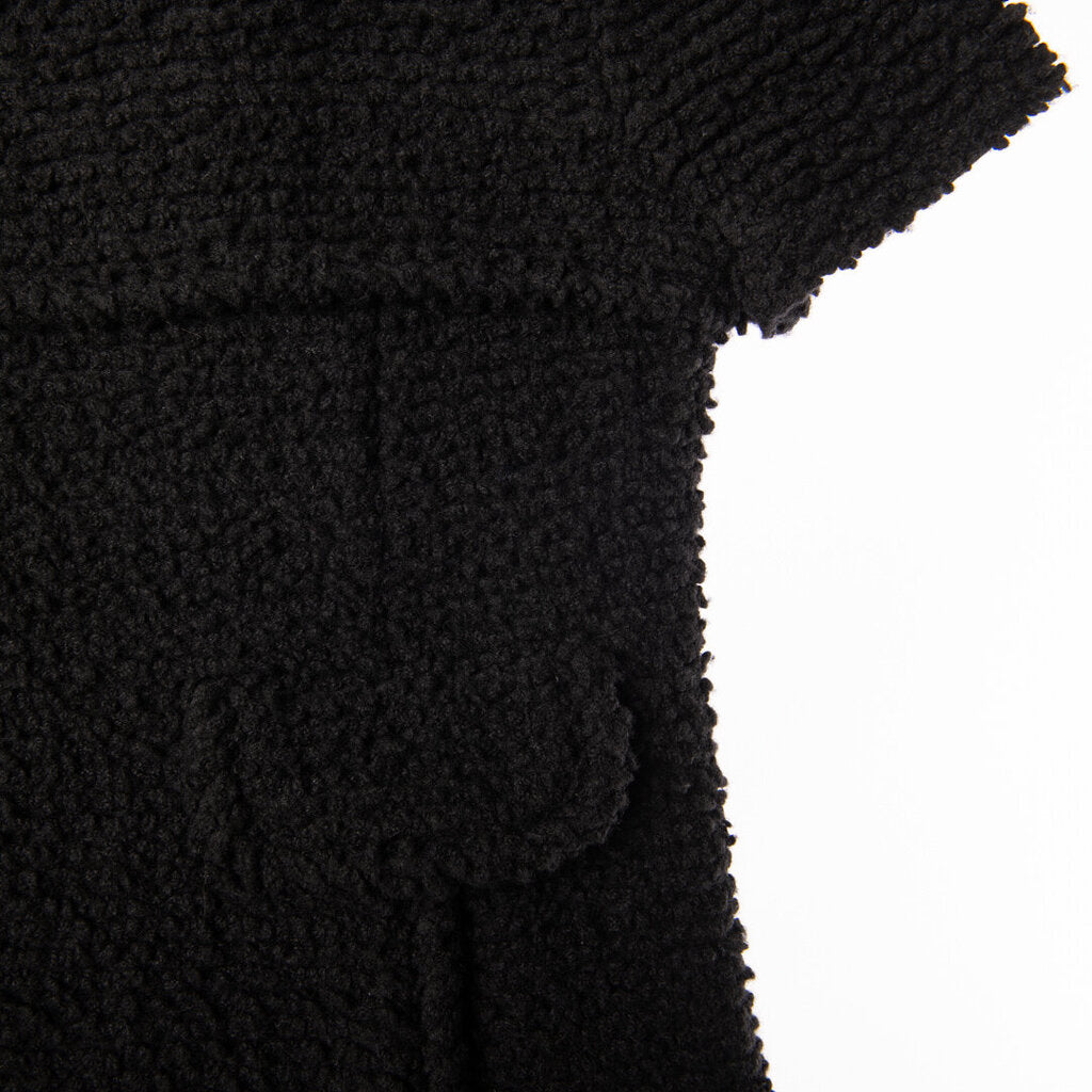 Chanel Black Wool/Poly Boucle Dress