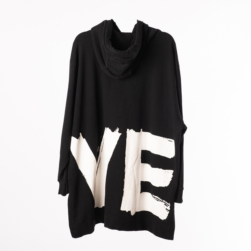 Burberry B&W Cotton Oversized Sweatshirt Dress