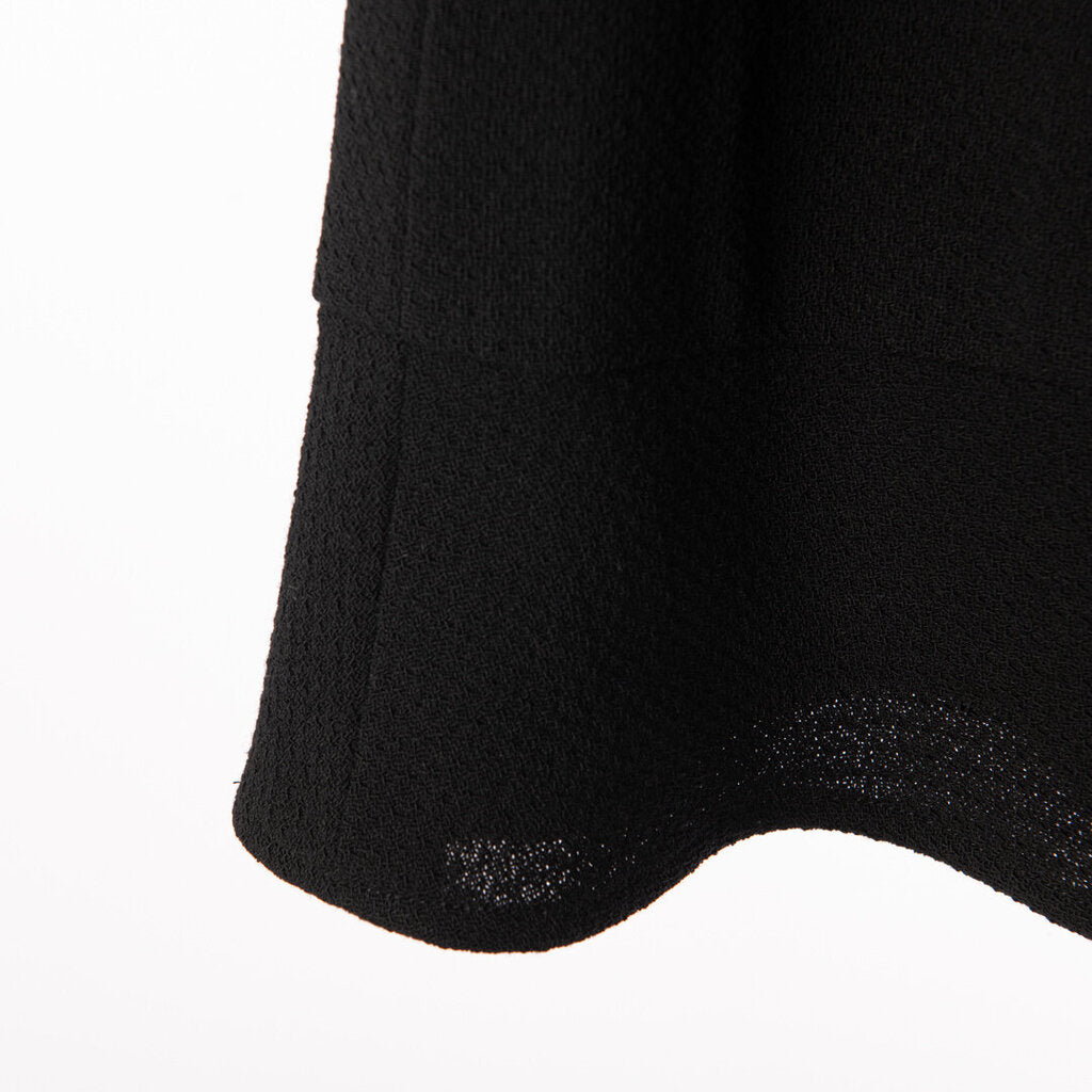 Chanel Black Wool Mini Skirt
