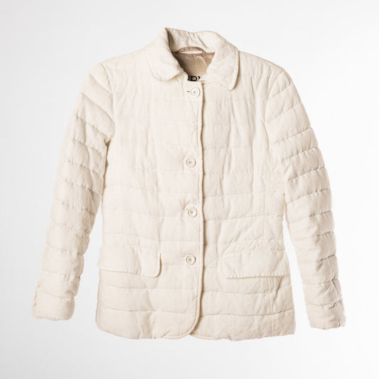 Herno White Light Weight Puffer Jacket