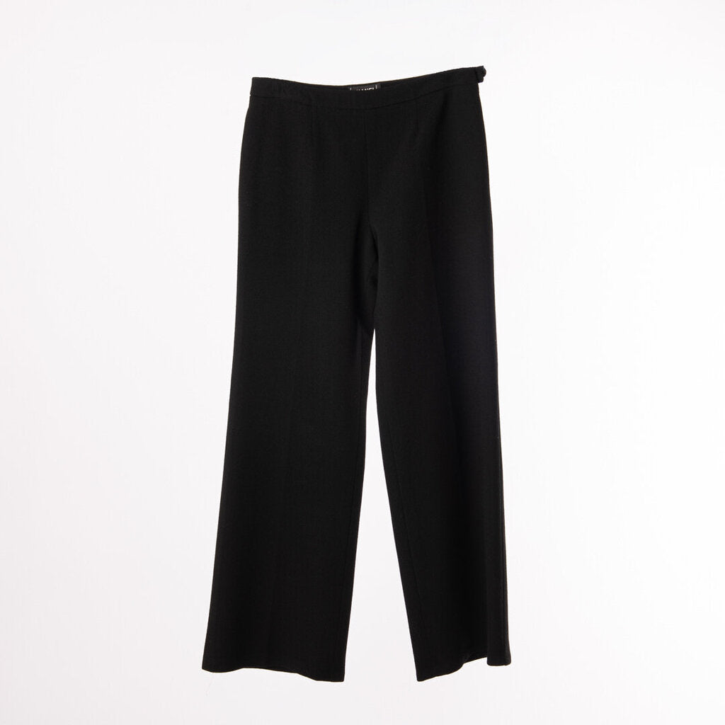 Chanel Black Wool Trousers