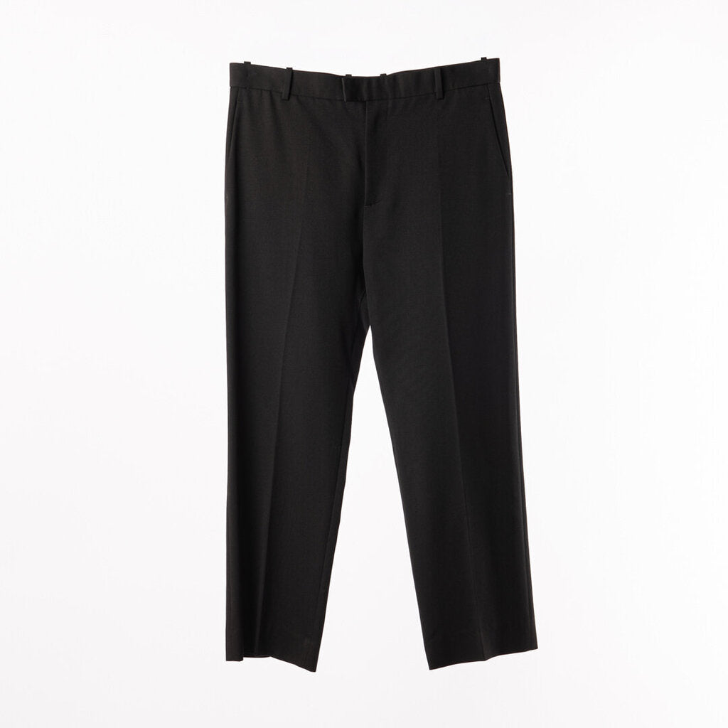 Bottega Black Wool Trousers