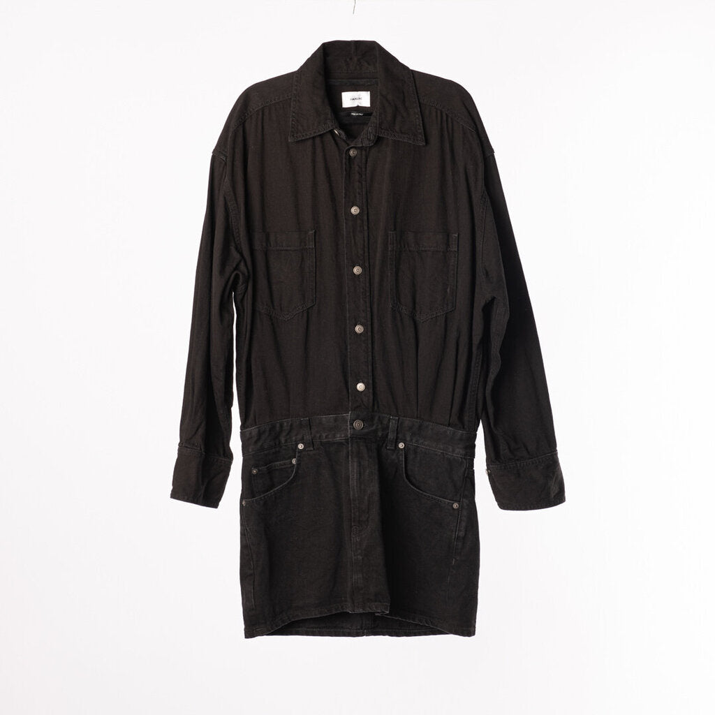 Haikure Black Denim Dress