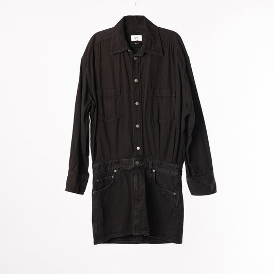 Haikure Black Denim Dress
