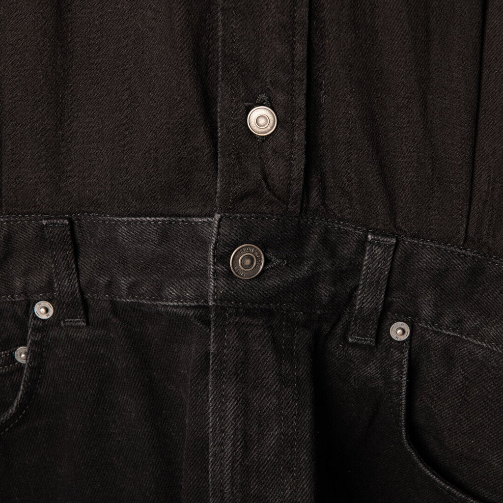 Haikure Black Denim Dress