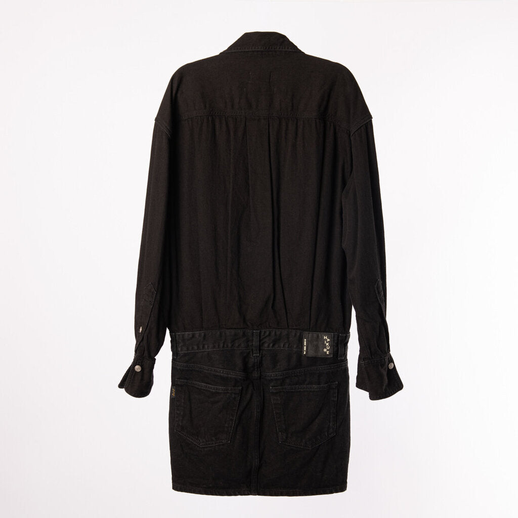 Haikure Black Denim Dress