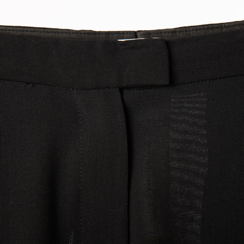 Armani Black Wool Blend Pant