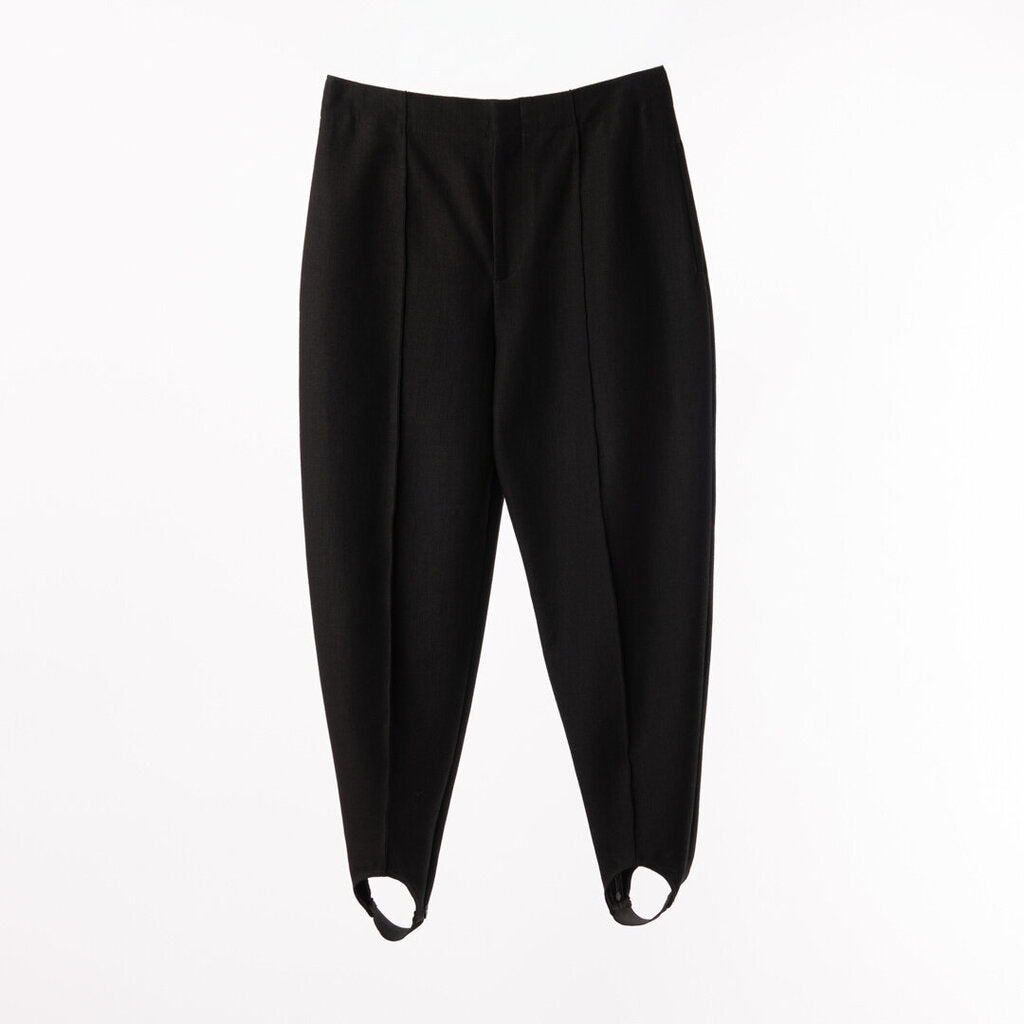 Bottega Black Stirrup Pant
