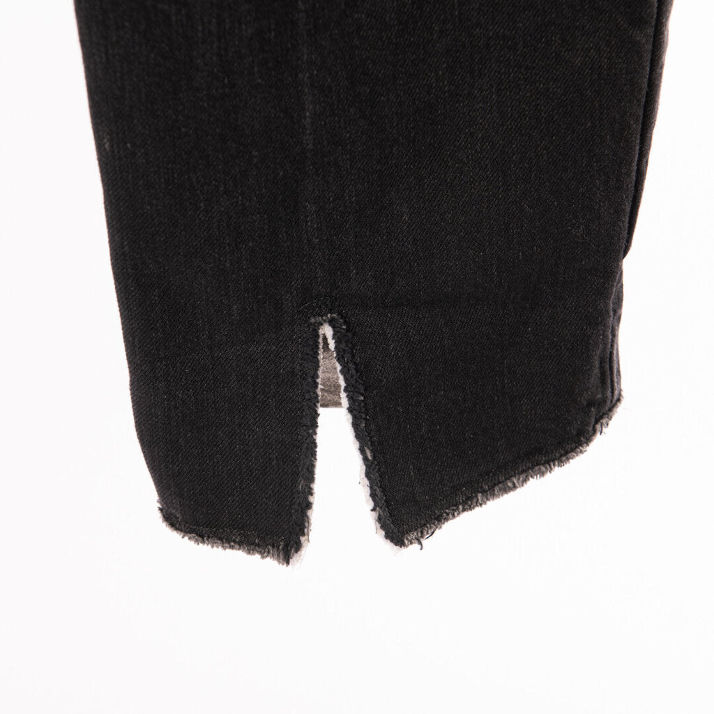 Celine Washed Black Straight Leg Jeans