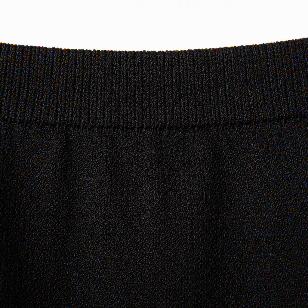 St. John Black Knit Pencil Skirt
