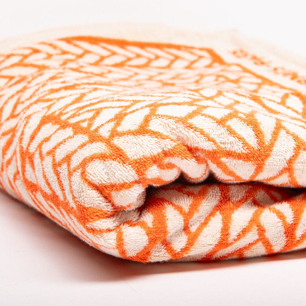 Hermes Theresa Orange Beach Towel
