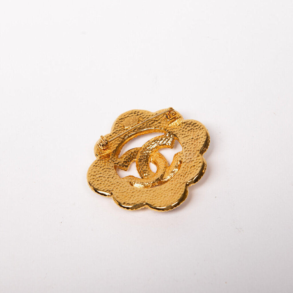 Chanel Gripoix Brooch (1995)