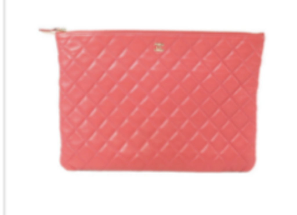 Pink Quilted O Case