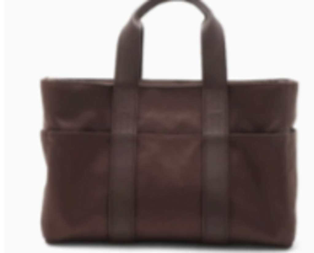 Brown Canvas Tote
