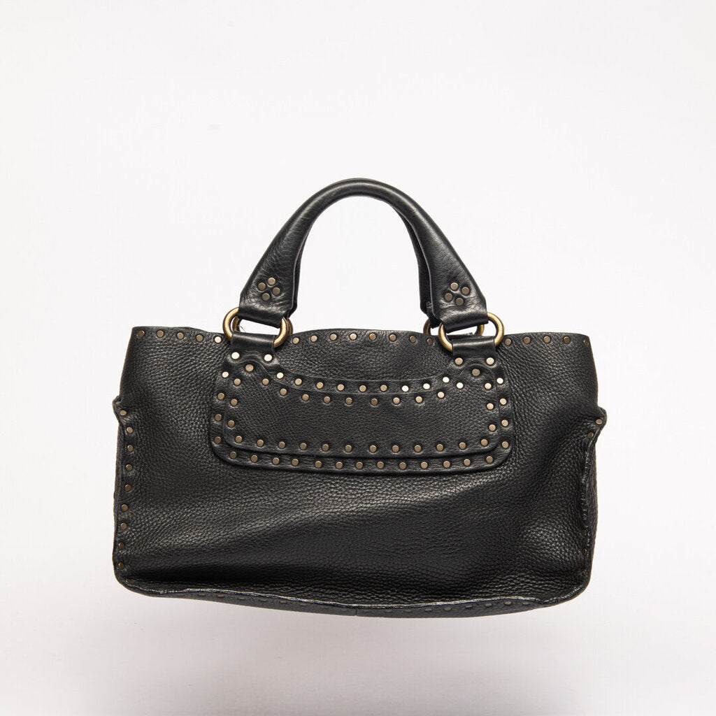Celine Black Leather Boogie Bag
