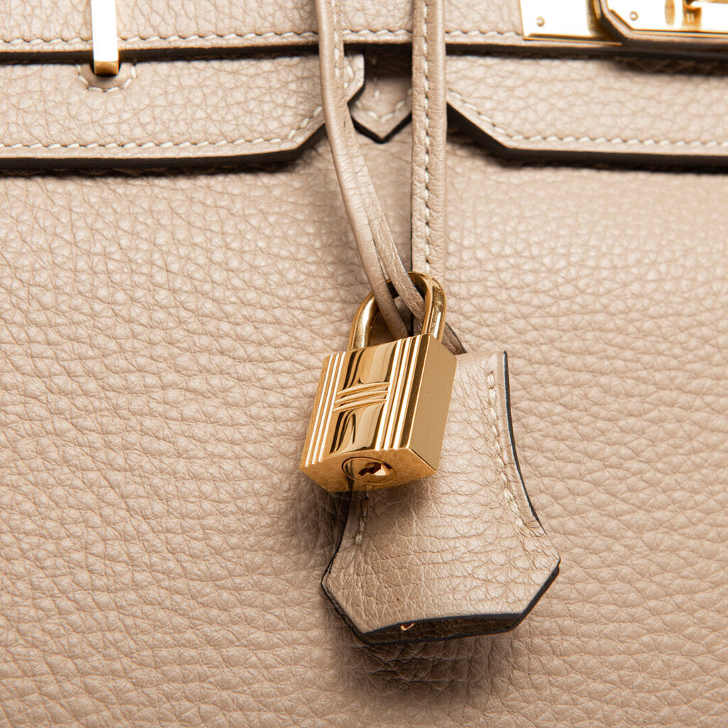 Hermes Gris Pearle Clemence Birkin 35 (2010)