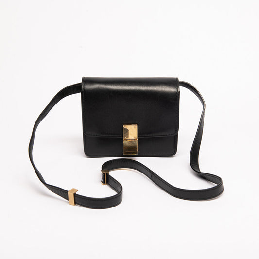 Celine Black Classic Mini Box Bag