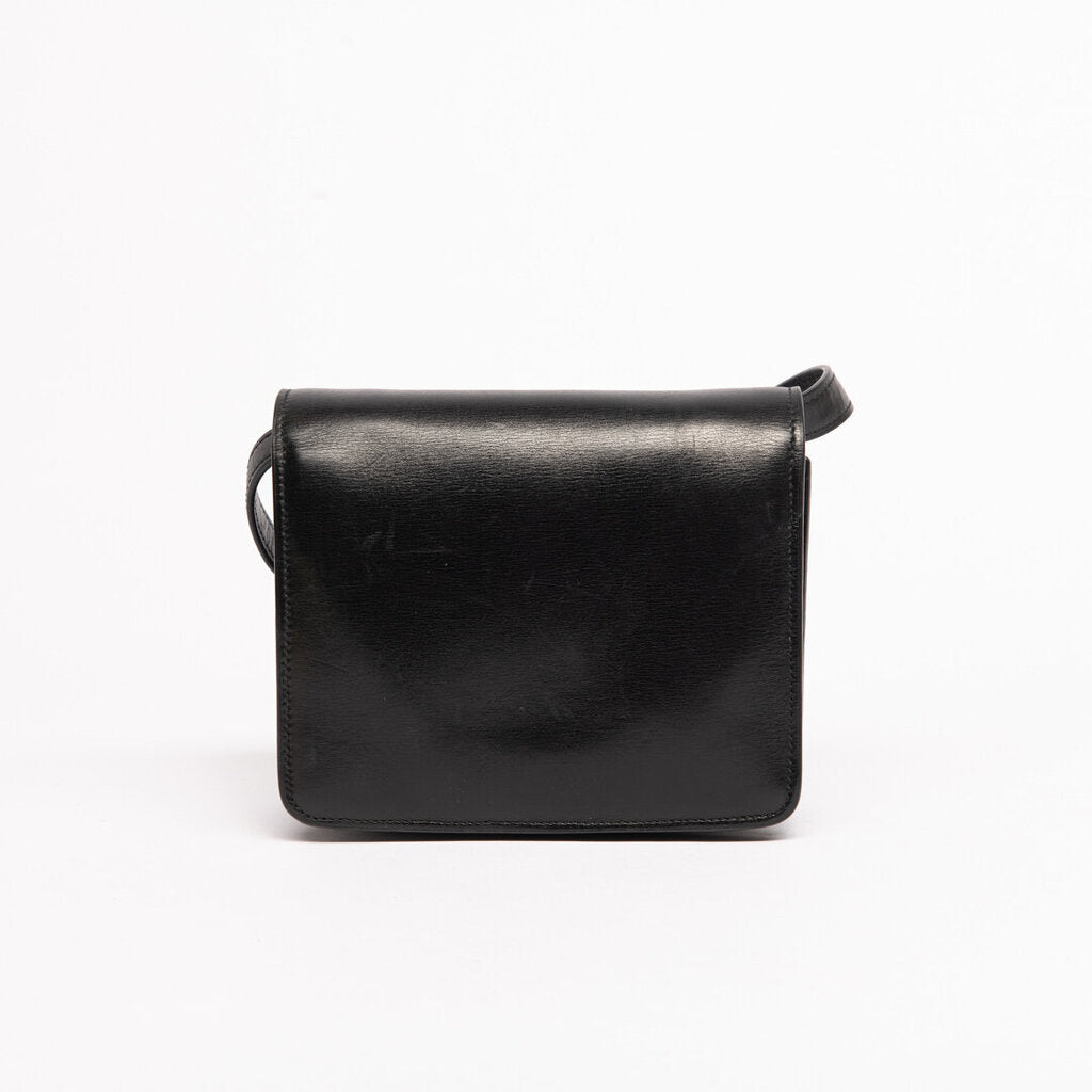 Celine Black Classic Mini Box Bag
