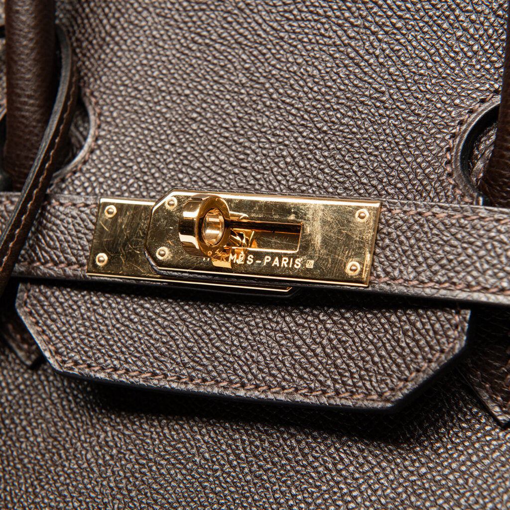 Hermes Brown Epsom Birkin 35 (2004)