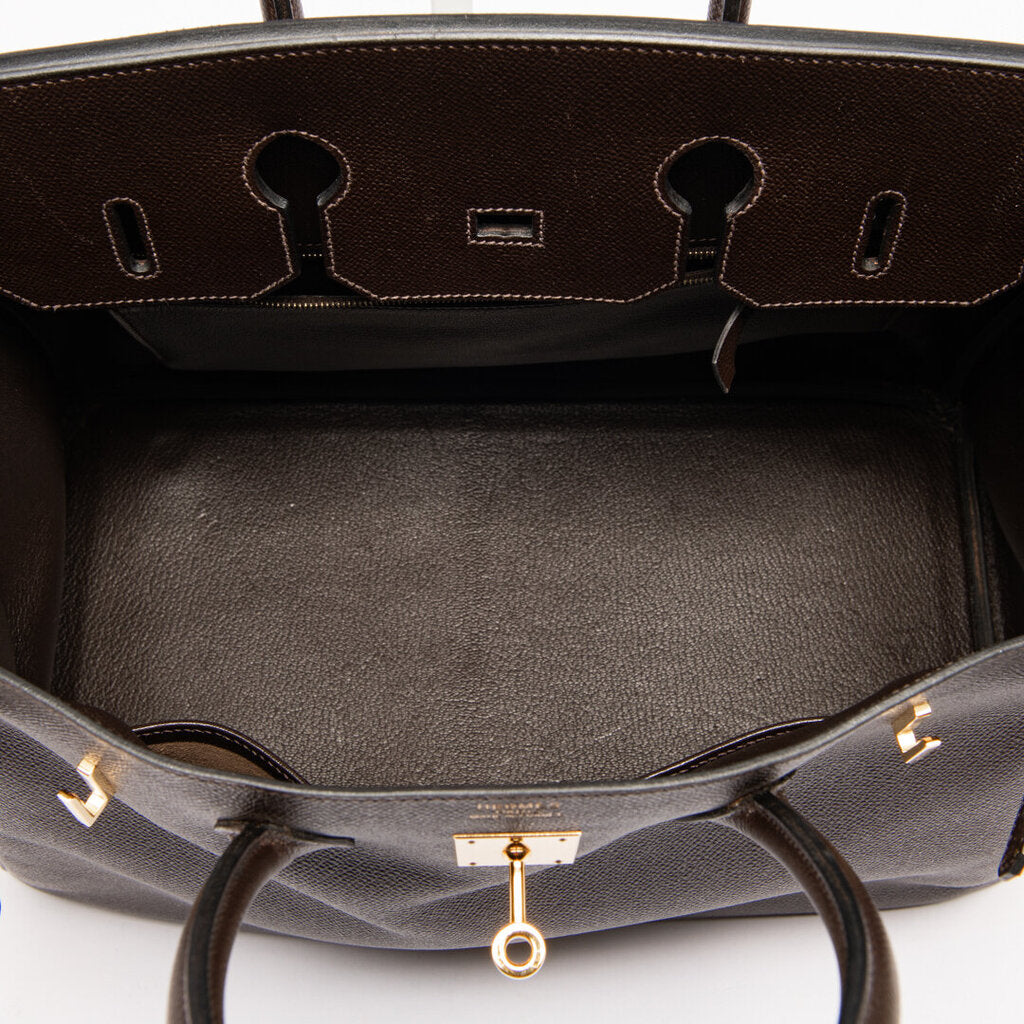 Hermes Brown Epsom Birkin 35 (2004)