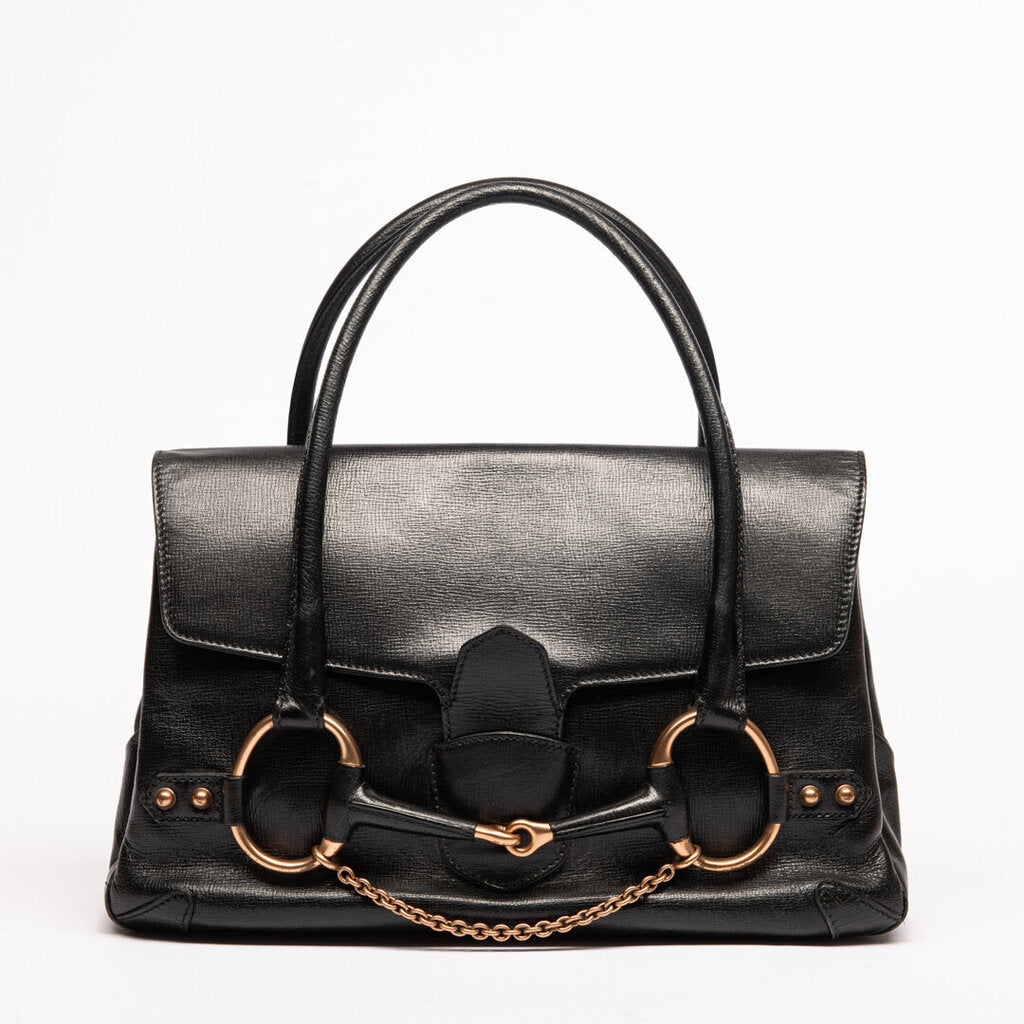 Gucci Black East West Horsebit