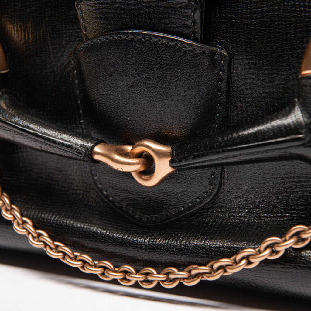 Gucci Black East West Horsebit