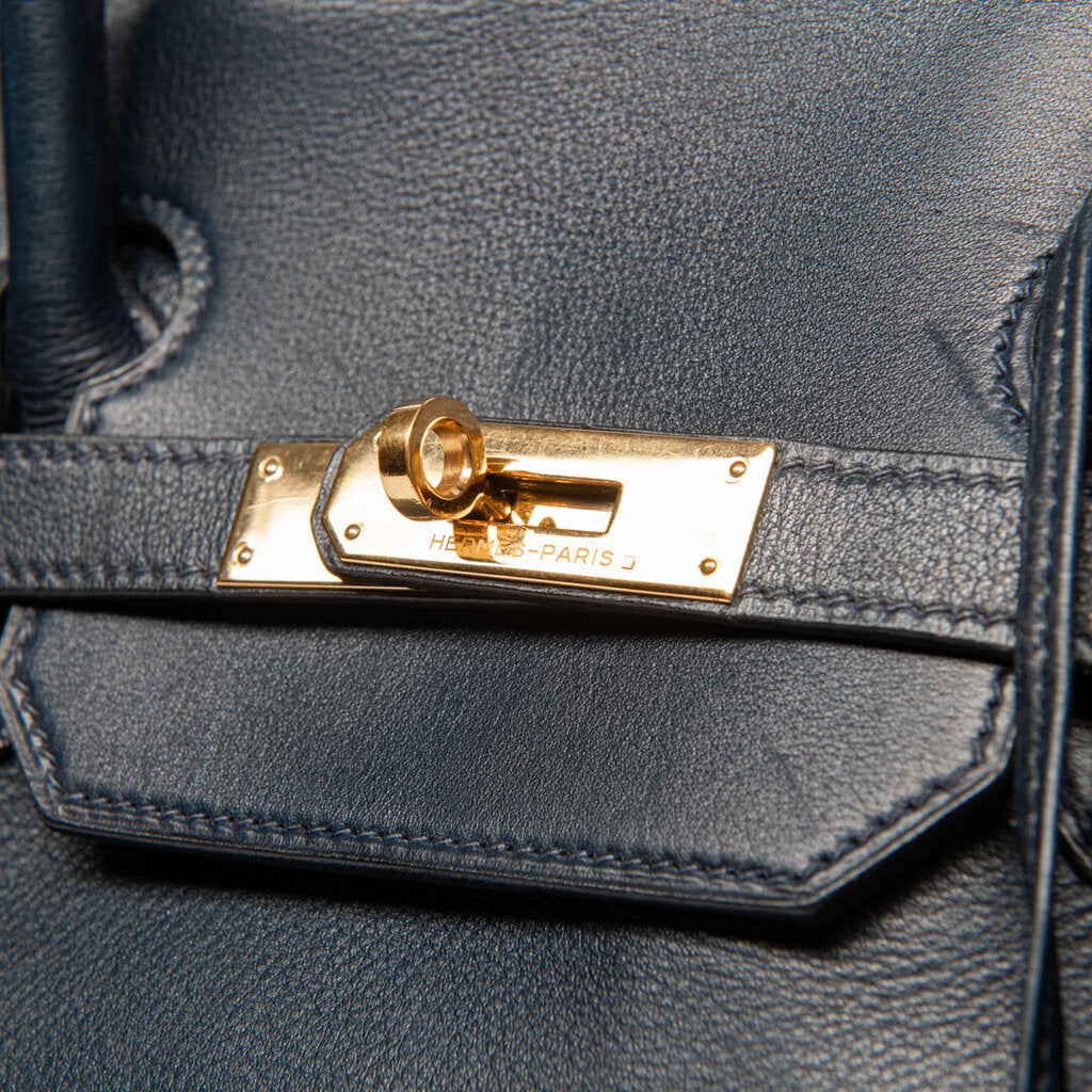 Hermes Navy Vaugo River Birkin 40 (1997)