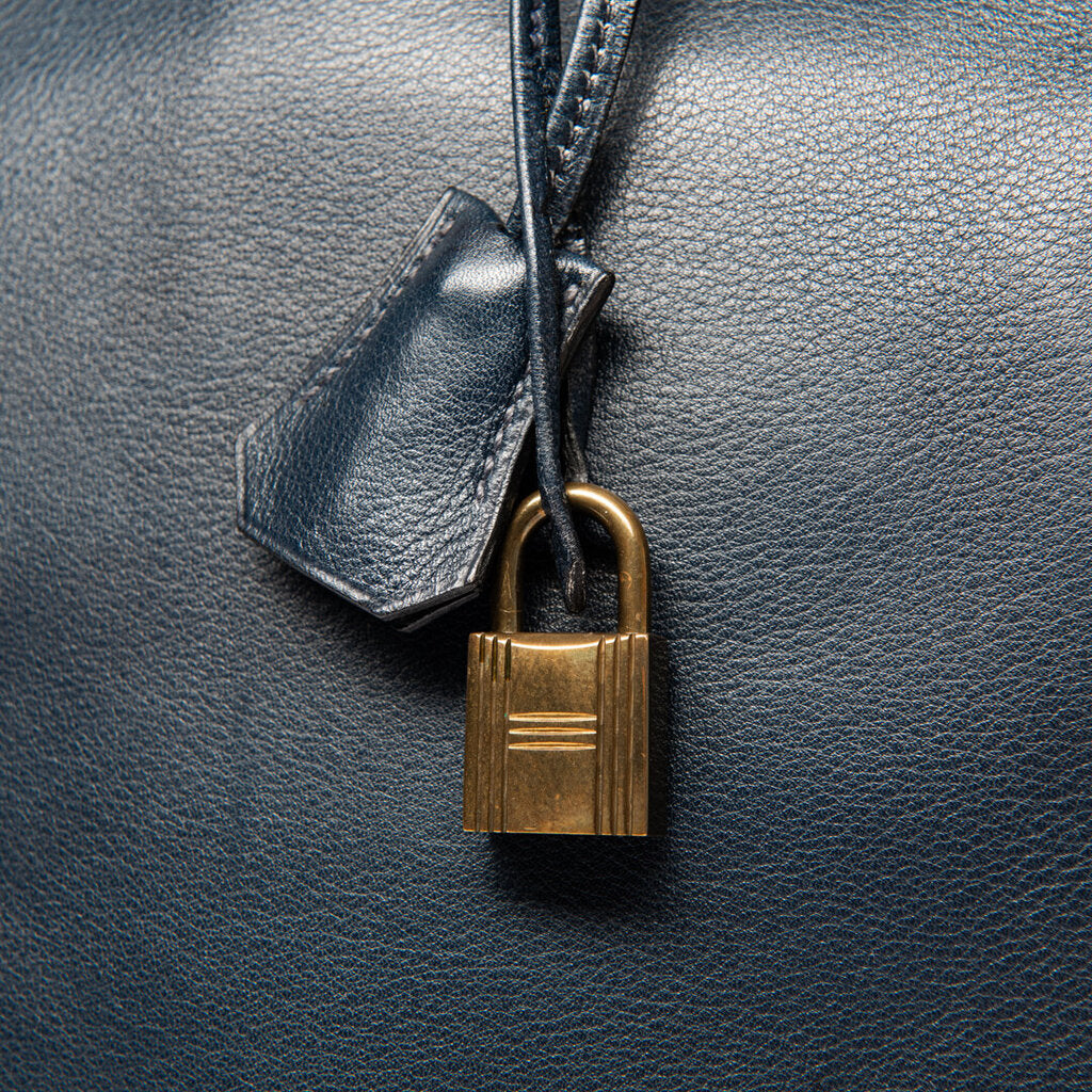 Hermes Navy Vaugo River Birkin 40 (1997)