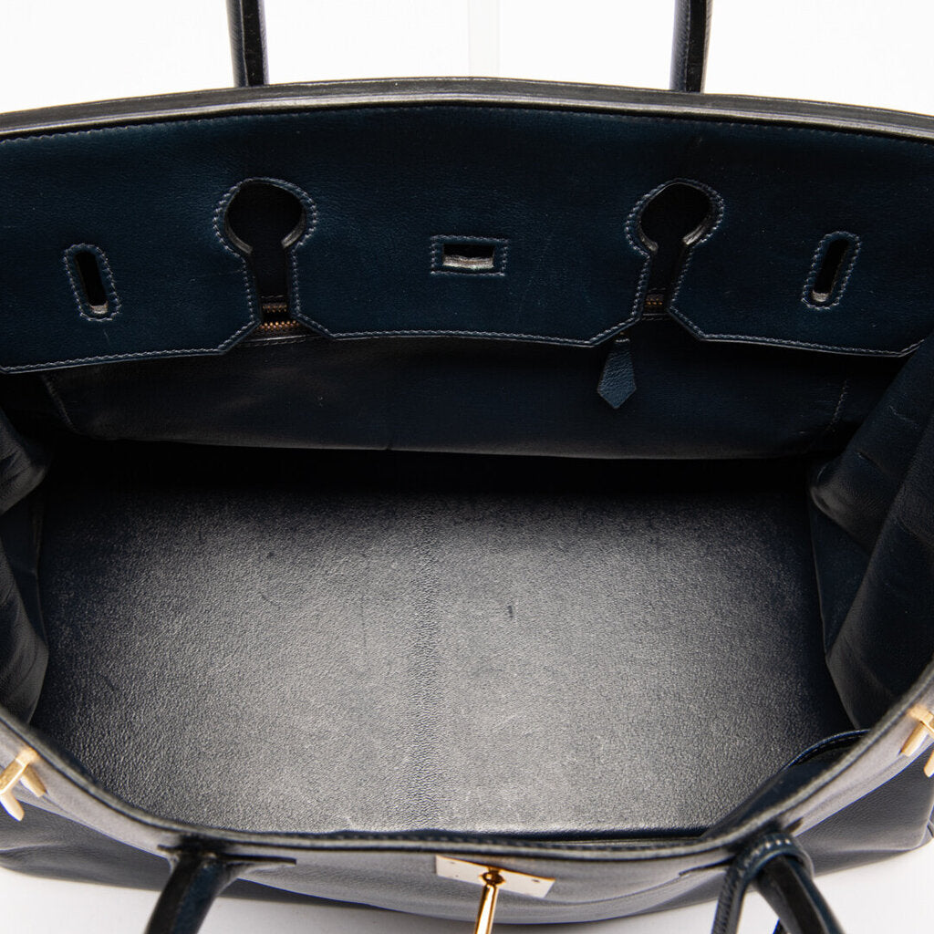 Hermes Navy Vaugo River Birkin 40 (1997)