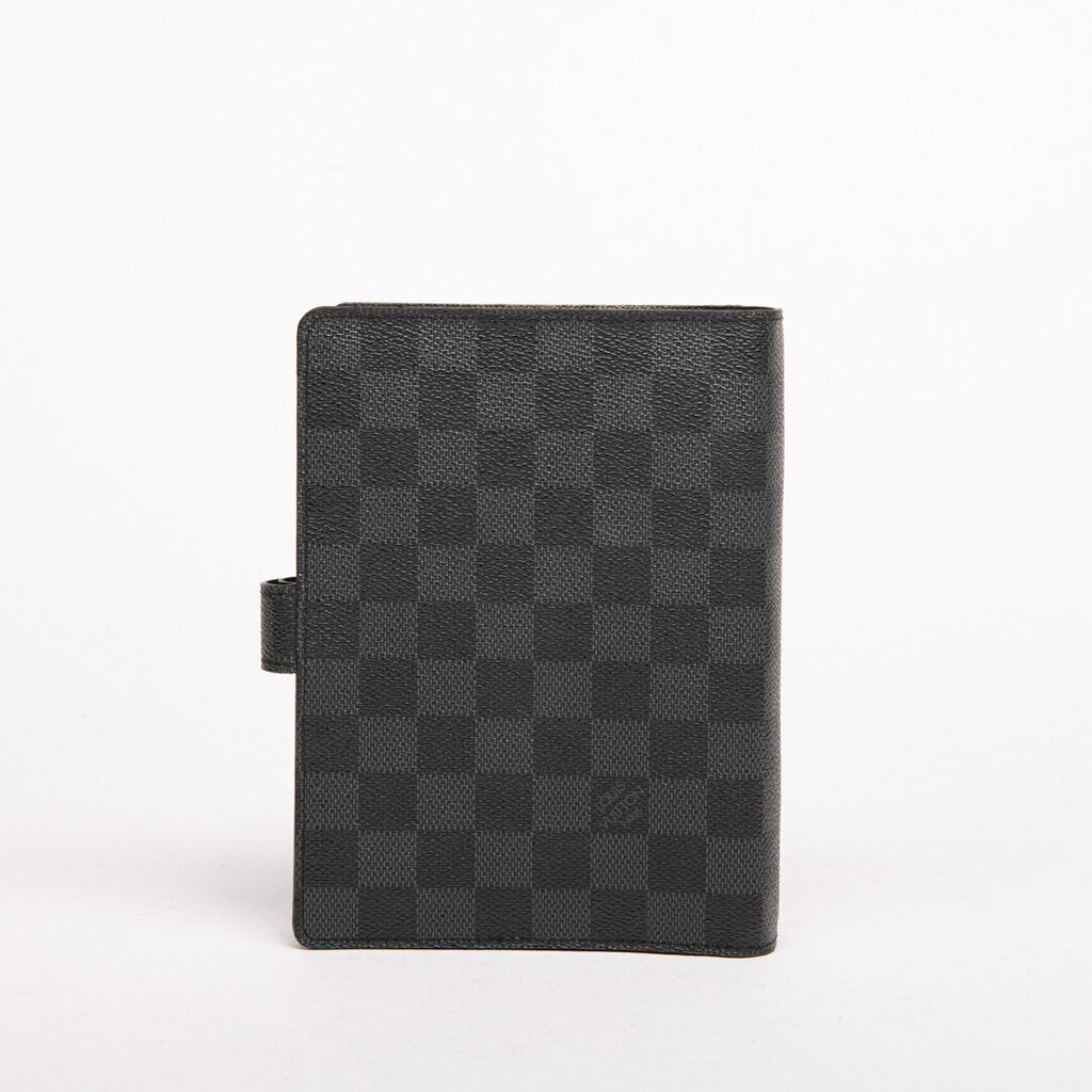 Louis Vuitton Black Damier Notebook