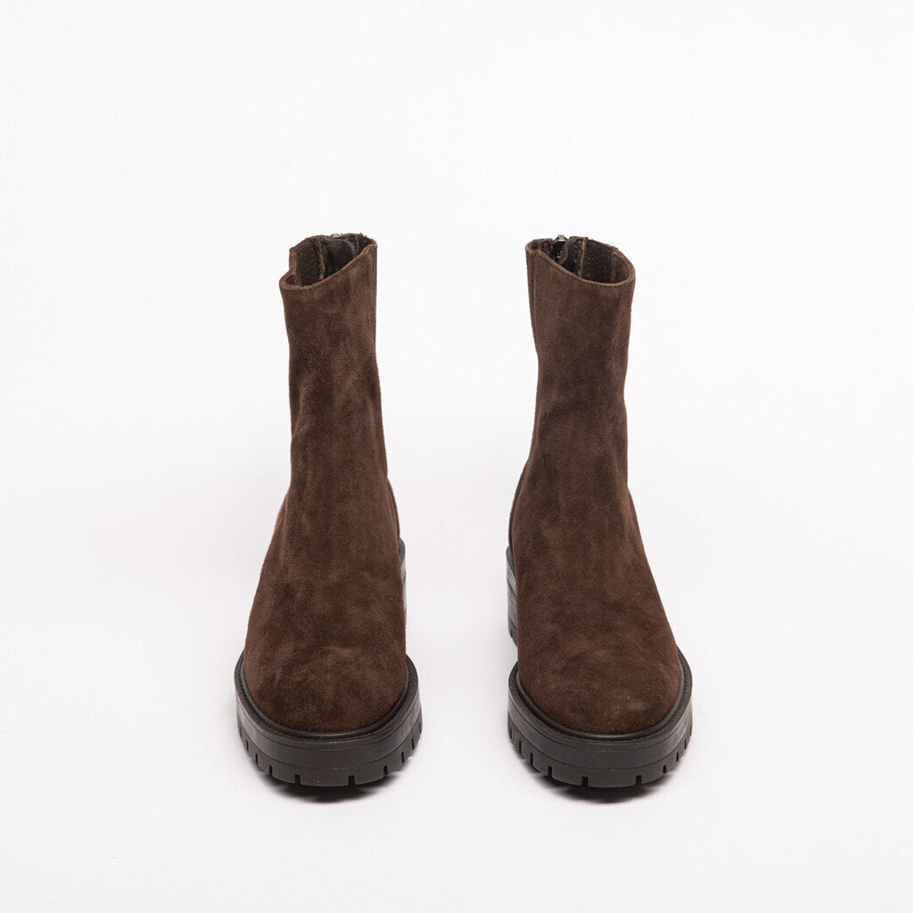 Aquazzura Brown Suede Ankle Boot