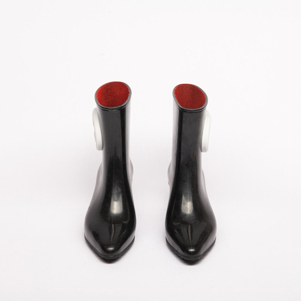 Gucci Black Rubber Boot