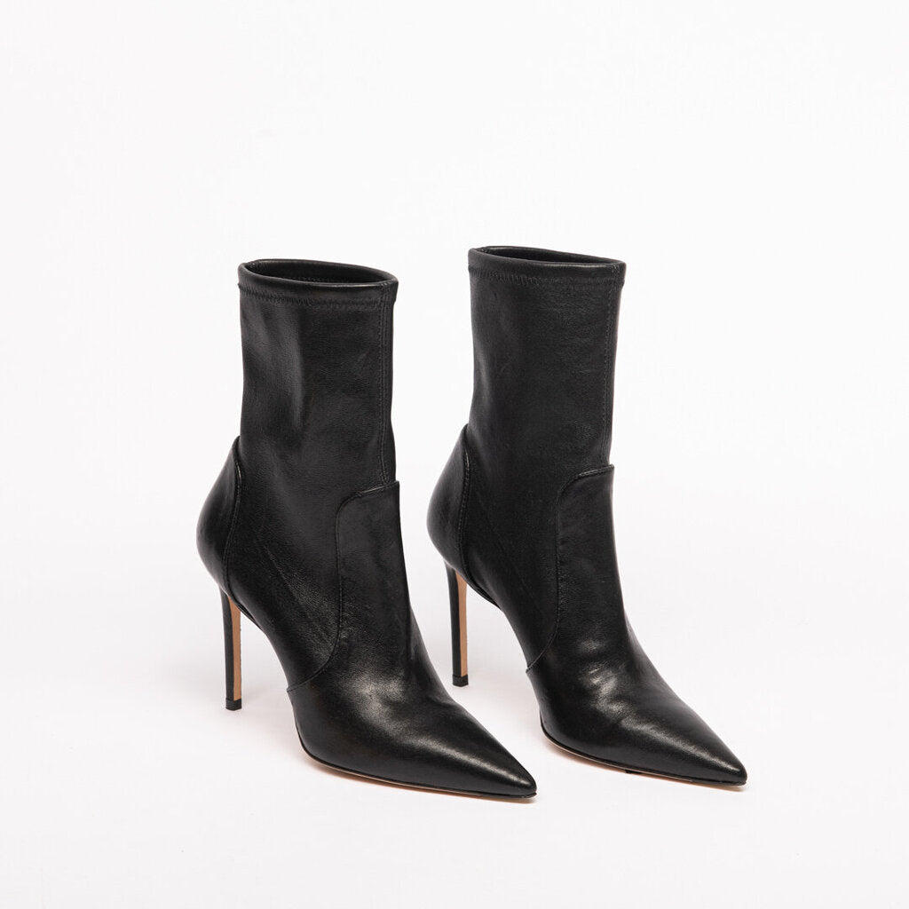Stuart Weitzman Black Leather Boots