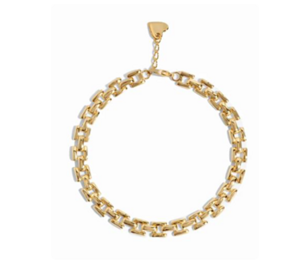 JASMINE LINK BRACELET YG 7'